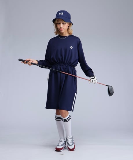 【ANTIQUAGOLF×STCH】drost onepiece-navy