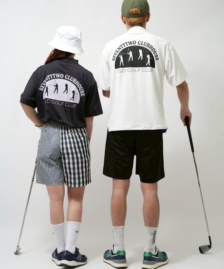 STCH ORIGINAL【OLD GOLF CLUB MOCK NECK-White】