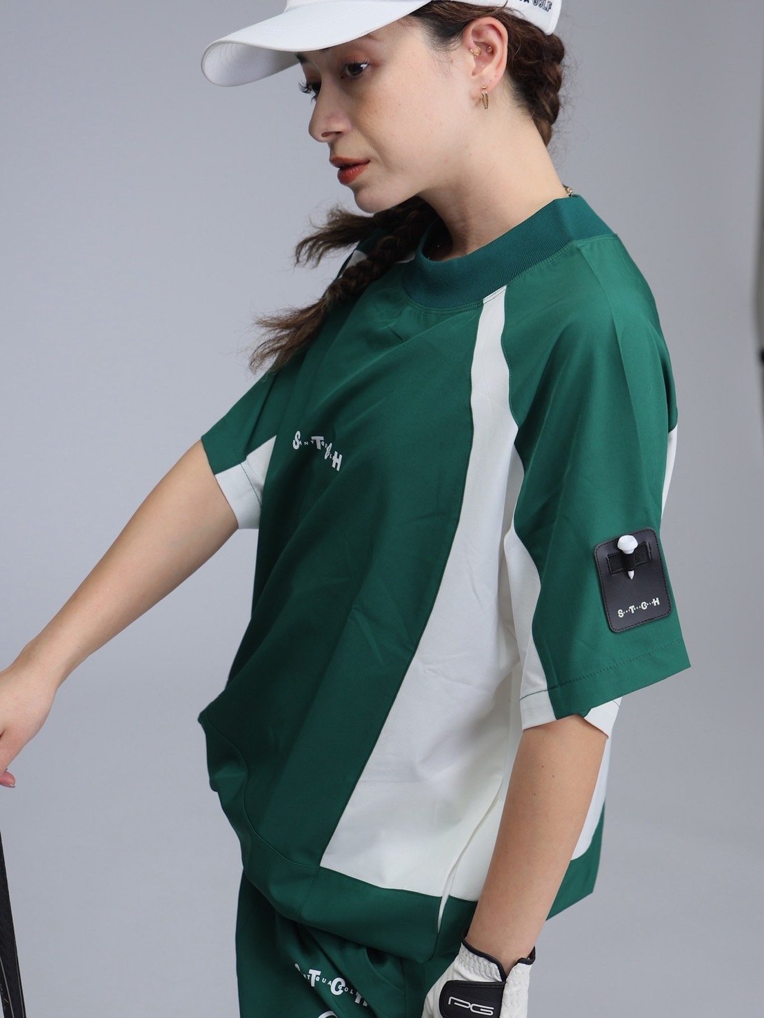 ANTIQUAGOLF×STCH】UNISEX(ユニセックス)colored tech ha