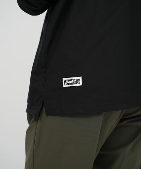 STCH ORIGINAL 【mockneck long sleeve golkees L/S-black】