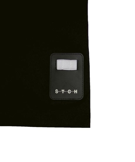 【 ANTIQUAGOLF×STCH 】backcolor mockneck tops-black