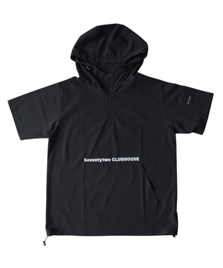 【ANTIQUA GOLF×STCH】 SeersuckerTops- black