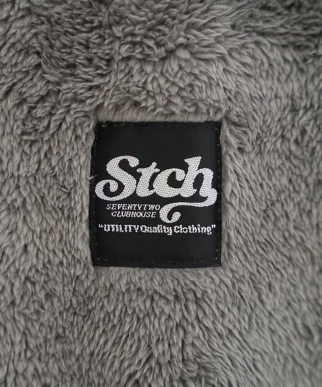 🔴10月29日予約販売スタート  STCH ORIGINAL【Boa fleece hoodie -gray】