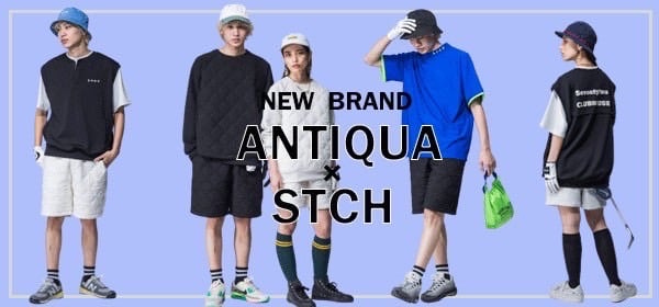 【ANTIQUAGOLF×STCH】ゴルフウエア ANTIQUA GOLF×STCH トップス レディース 送料無料・8月3日0時