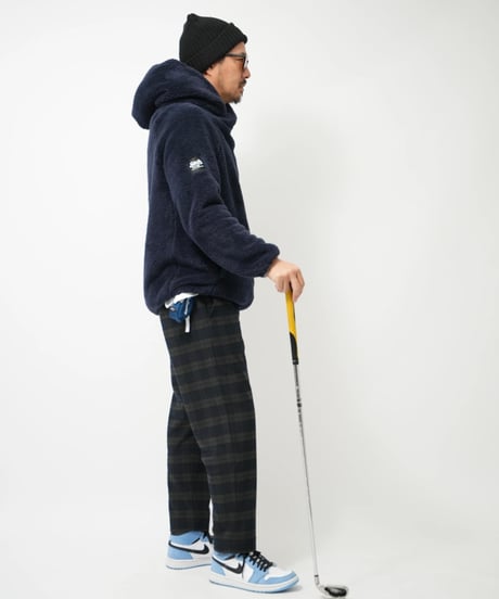 🔴10月29日予約販売スタート  STCH ORIGINAL【Boa fleece hoodie -navy】