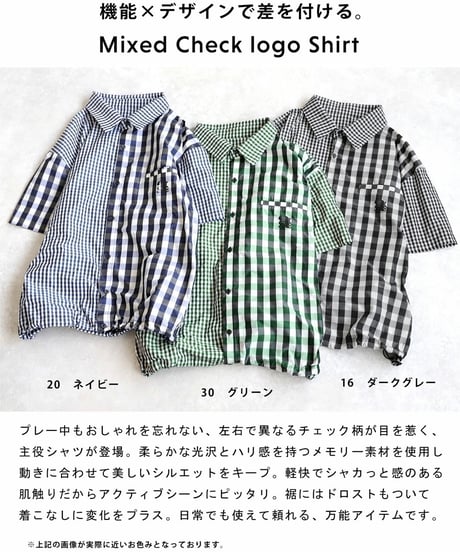 【ANTIQUAGOLF×STCH】UNISEX(ユニセックス)check half pants-black