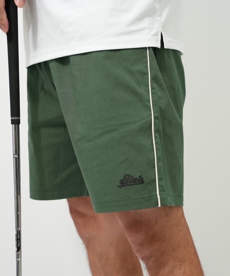 STCH ORIGINAL【piping baseball shorts-green】
