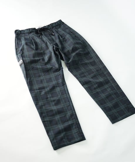 STCH ORIGINAL 【COOL DOTS series Blackwatch pants-green】