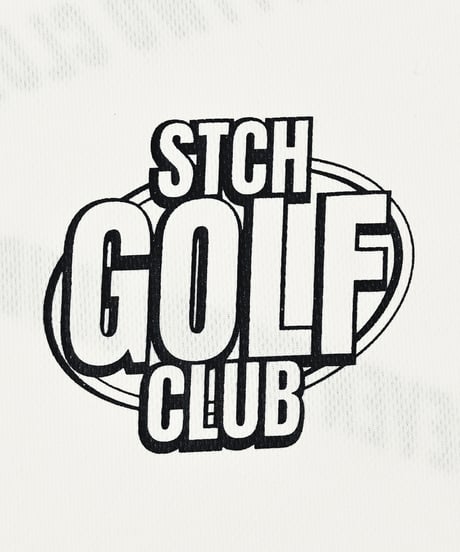 STCH ORIGINAL 【mock neck STCH GOLF CLUB-white】