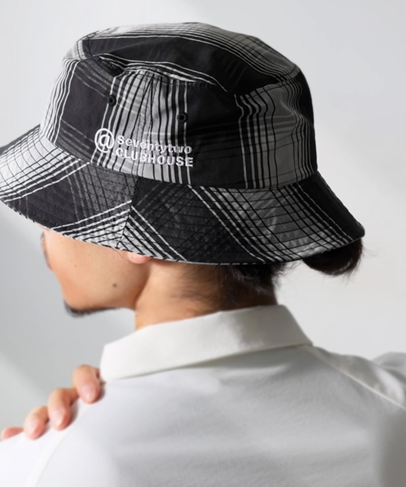 ANTIQUAGOLF×STCH】UNISEX(ユニセックス) check bucket h