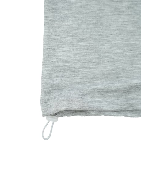 【 ANTIQUAGOLF×STCH 】petal sleeve tops-gray