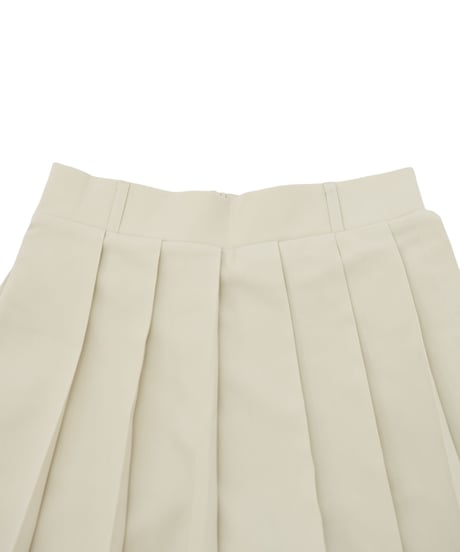 【 ANTIQUAGOLF×STCH 】Pleated Skirt-beige