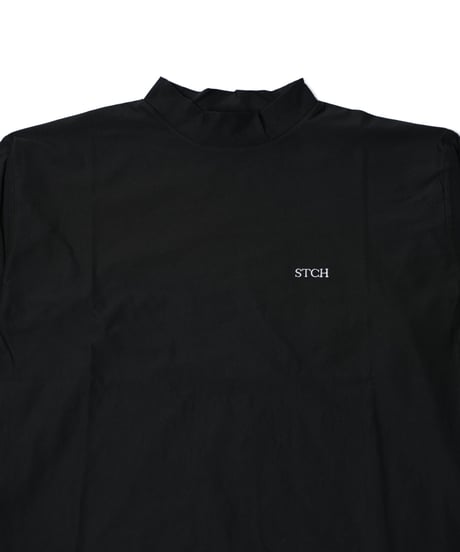 STCH ORIGINAL 【mockneck long sleeve golkees L/S-black】