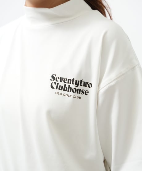 STCH ORIGINAL【OLD GOLF CLUB MOCK NECK-White】