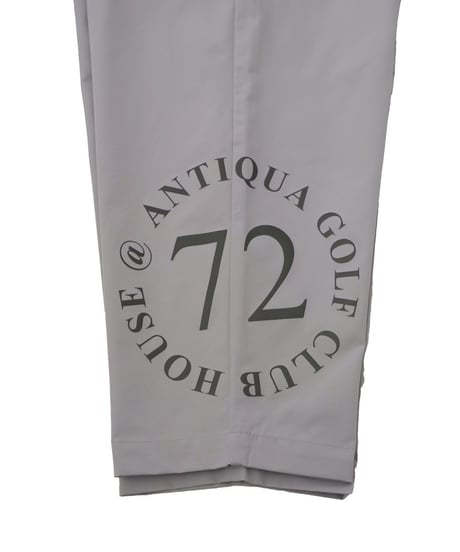 【 ANTIQUAGOLF×STCH 】color combination pants-lightgray
