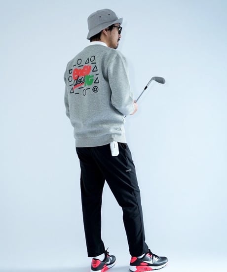 STCH【easy does it crew neck-gray】