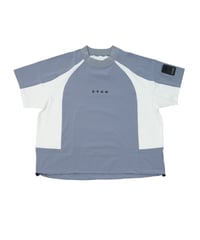 【ANTIQUAGOLF×STCH】UNISEX(ユニセックス)colored tech halfsleeve-gray