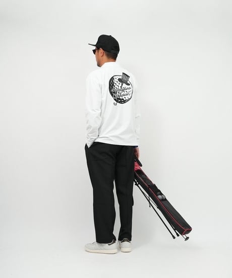 STCH ORIGINAL 【mockneck long sleeve golkees L/S-white】
