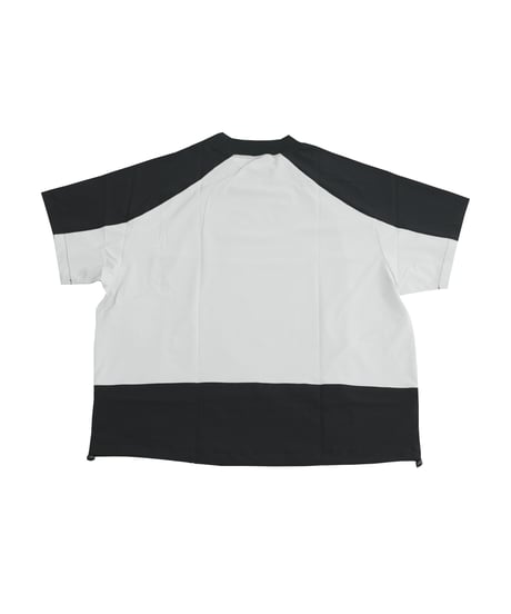 【ANTIQUAGOLF×STCH】UNISEX(ユニセックス)colored tech halfsleeve-black