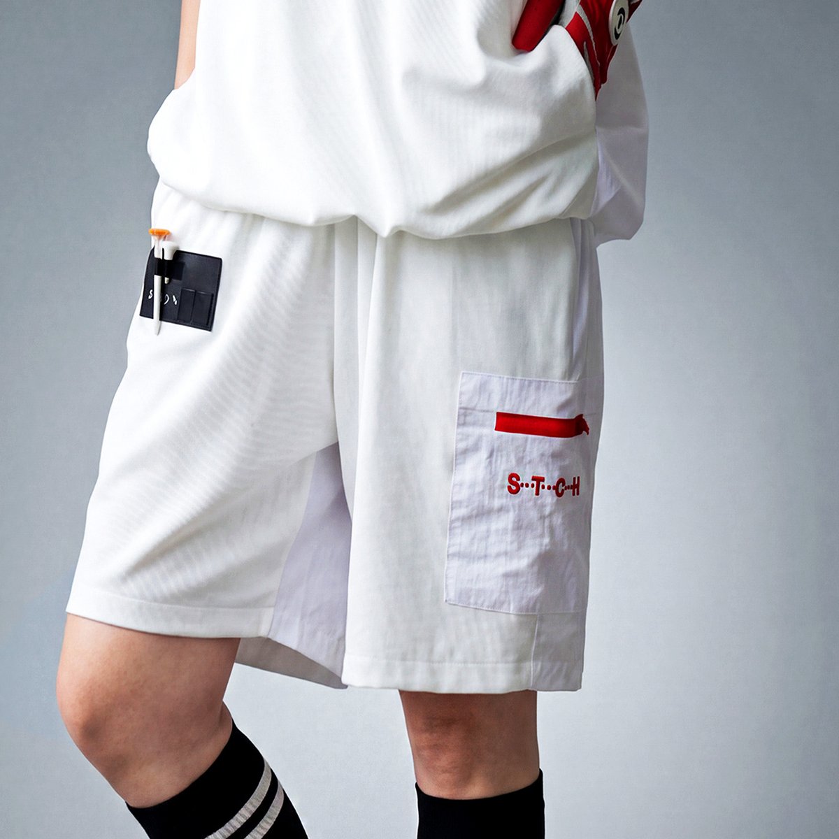 ANTIQUA GOLF×STCH】Golf Short Pants-White | 【公式