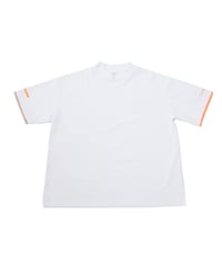 【 ANTIQUAGOLF×STCH 】mesh-like tops-white