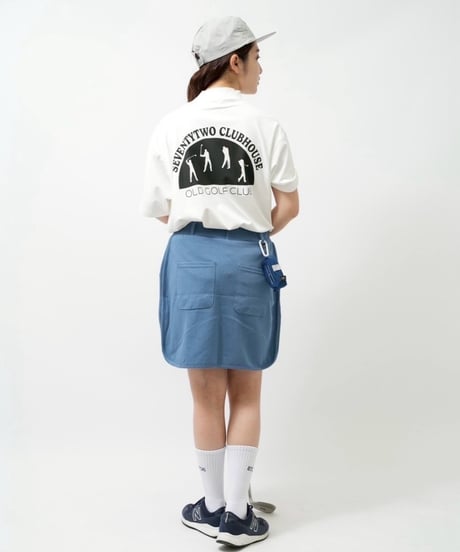 STCH ORIGINAL【OLD GOLF CLUB MOCK NECK-White】