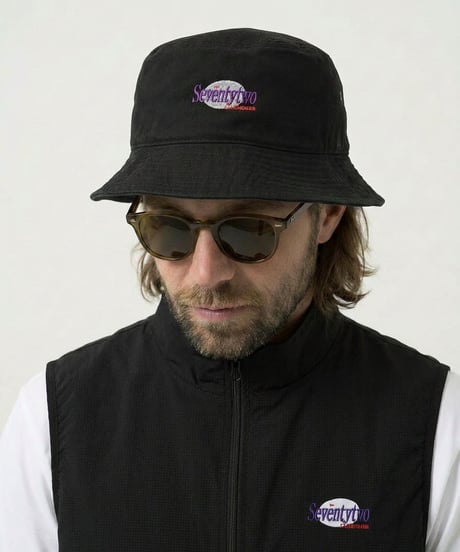 STCH ORIGINAL【Old circle logo hat -black】