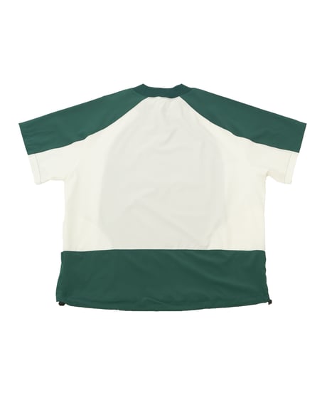 【ANTIQUAGOLF×STCH】UNISEX(ユニセックス)colored tech halfsleeve-green