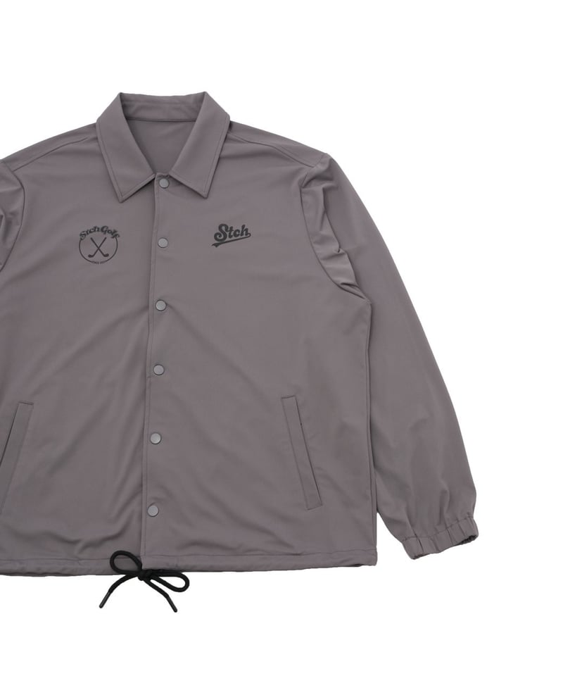 STCH オリジナル　コーチジャケット　パンツ　セットアップ　グレー　サイズL STCH オリジナル コーチジャケット パンツ セットアップ グレー サイズL