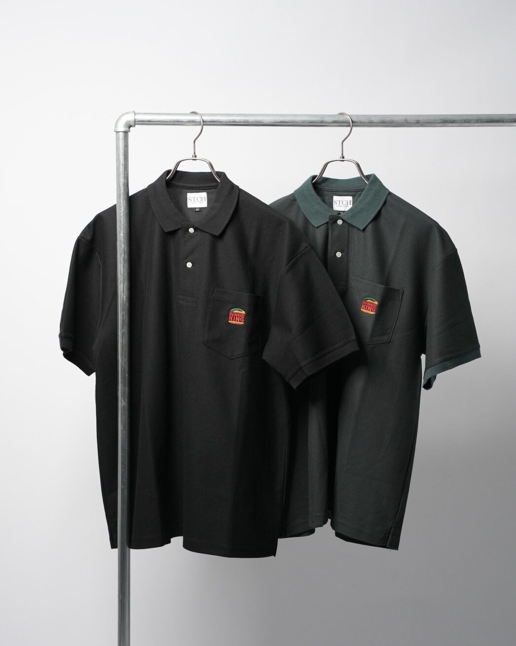 BUNKER KING ポロシャツ ダークグリーン BUNKER KING POLO SHIRT🍔 7月21日（木）20時より販売開始
