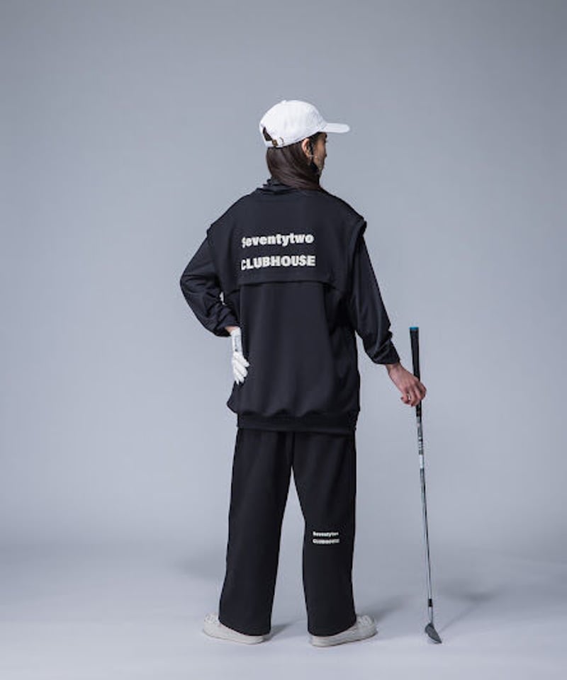 ANTIQUAGOLF×STCH】UNISEX（ユニセックス）V-neck back log