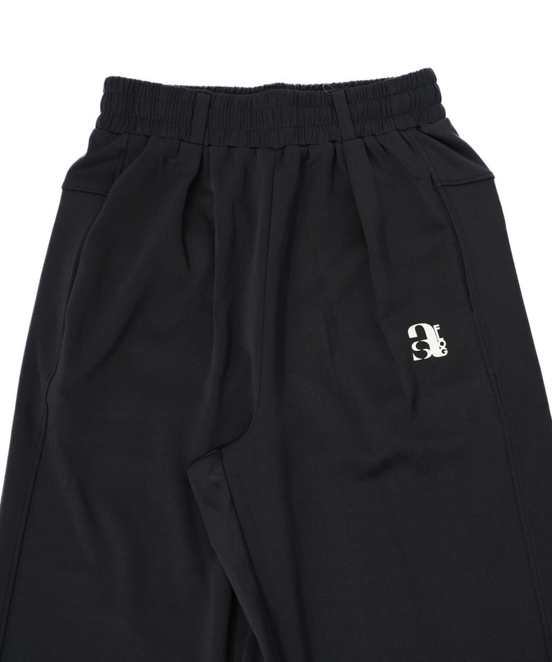 ANTIQUAGOLF×STCH】zip pocket pants-black | 【公式】