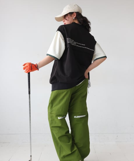 【 ANTIQUAGOLF×STCH 】regen switch 2waypants-khaki