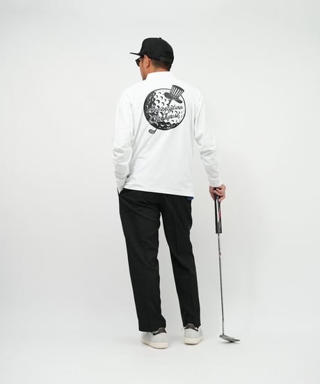 STCH ORIGINAL 【mockneck long sleeve golkees L/S-white】