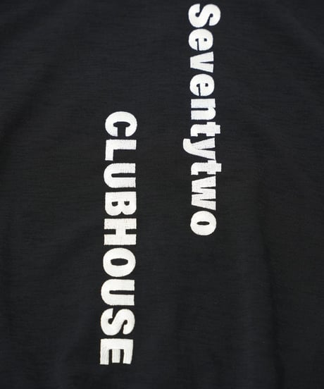 【ANTIQUAGOLF×STCH】UNISEX(ユニセックス)zip hoodie-black
