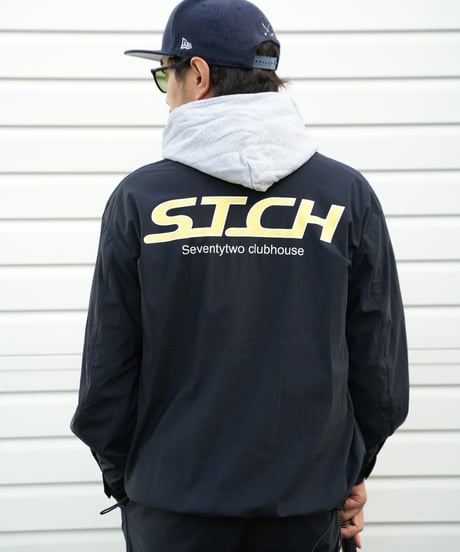 melple×STCH 【Coach jacket-navy（トムキャット コーチジャケット）】