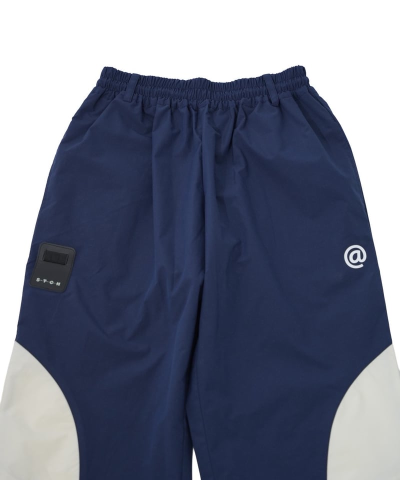 ANTIQUAGOLF×STCH】Color block pants-navy | 【公式】