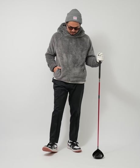 🔴10月29日予約販売スタート  STCH ORIGINAL【Boa fleece hoodie -gray】