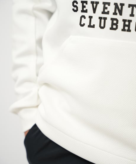 STCH  UNISEX（ユニセックス）【Clover logo hoodie-White】