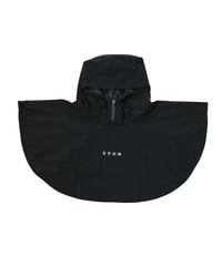【ANTIQUAGOLF×STCH】UNISEX（ユニセックス）rain poncho-black