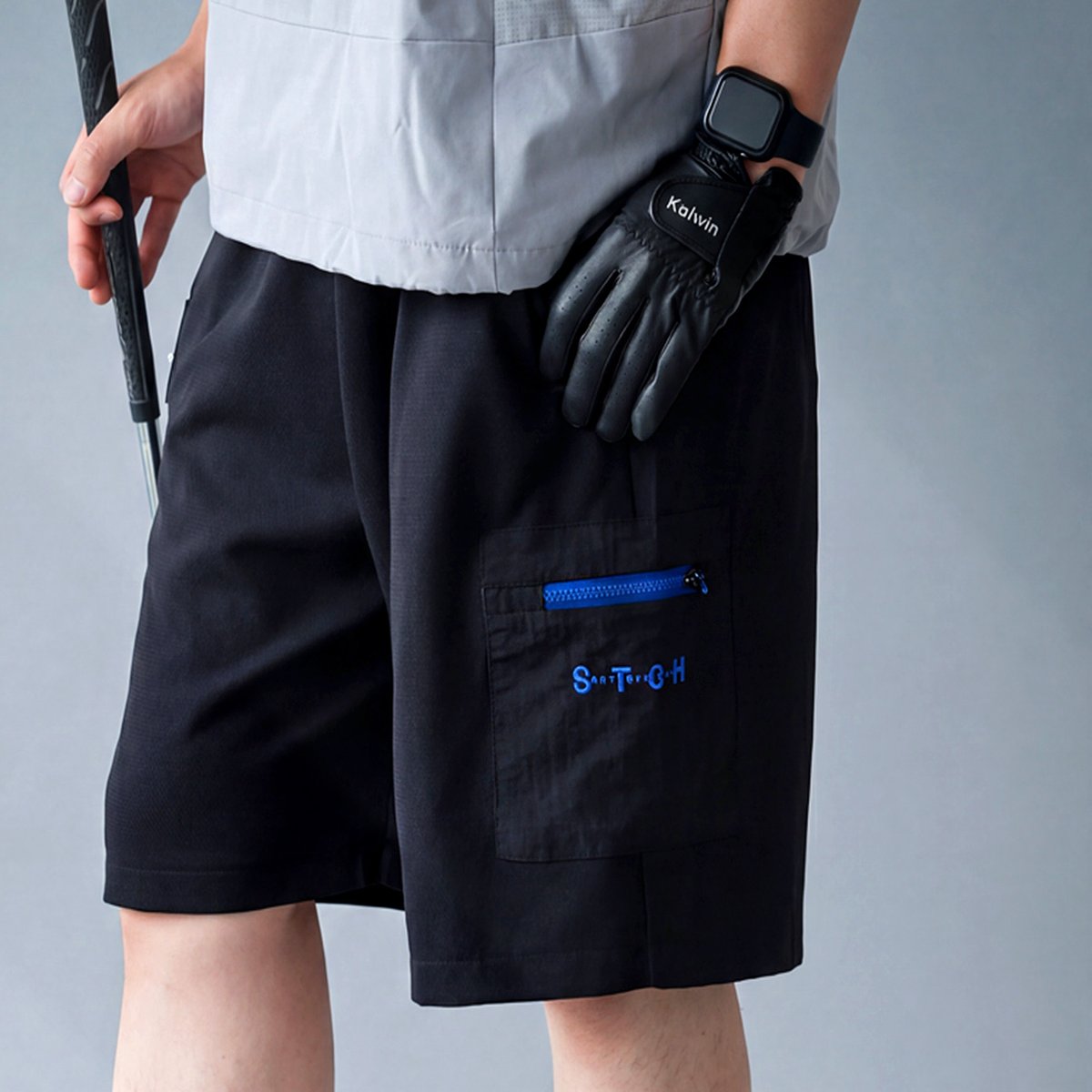 ANTIQUA GOLF×STCH】Golf Short Pants-black | 【公式