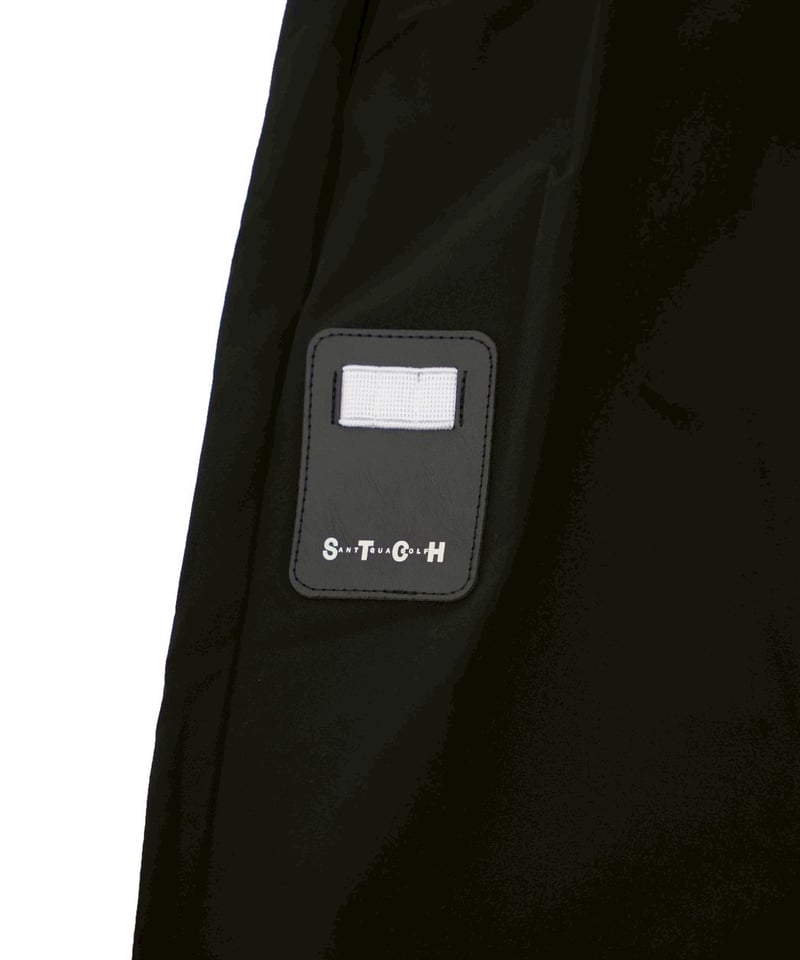 ANTIQUAGOLF×STCH 】color combination pants-bla