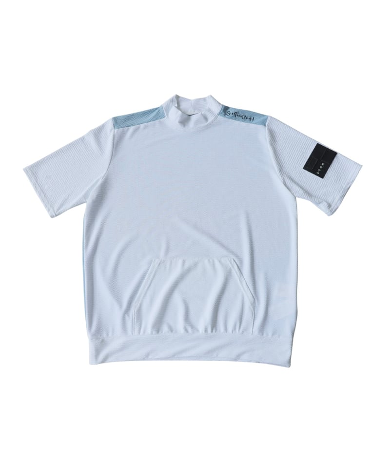 ANTIQUA GOLF×STCH】Mock Neck Tops-White | 【公式】S