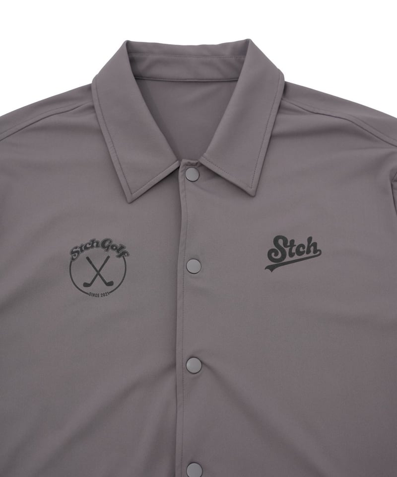STCH オリジナル　コーチジャケット　パンツ　セットアップ　グレー　サイズL STCH ORIGINAL【Coach jacket-gray】 | 【公式】STCH ゴルフ