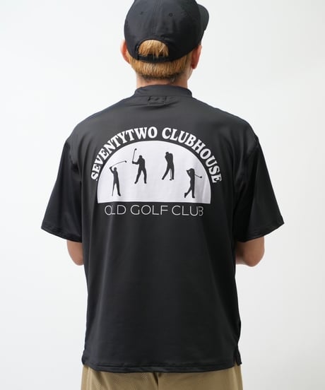 STCH ORIGINAL【OLD GOLF CLUB MOCK NECK-Black】