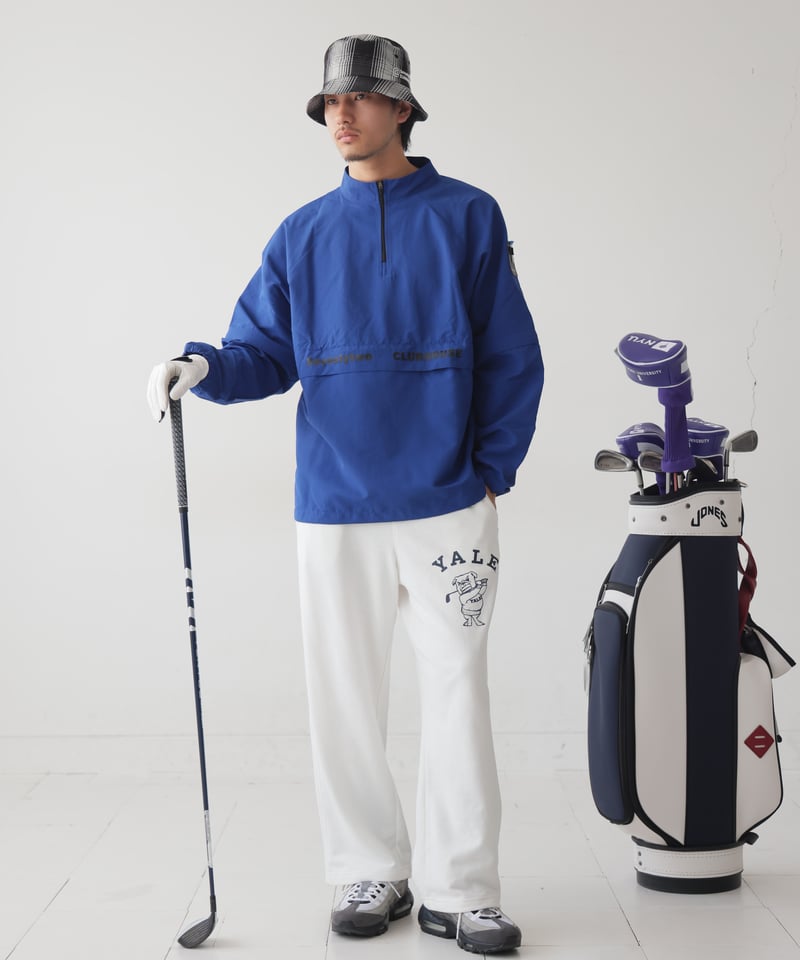 ANTIQUAGOLF×STCH 】regen 2waypullover-blue | 【