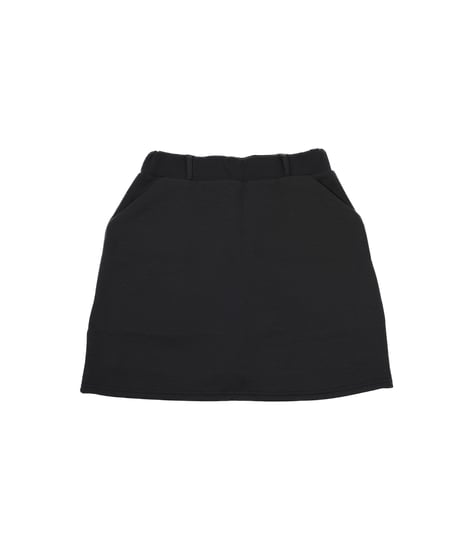 【ANTIQUAGOLF×STCH】logo color scheme skirt-black