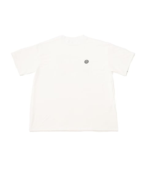 【ANTIQUAGOLF×STCH】UNISEX（ユニセックス）back print tee-white