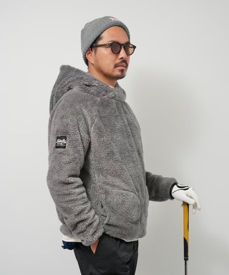 🔴10月29日予約販売スタート  STCH ORIGINAL【Boa fleece hoodie -gray】