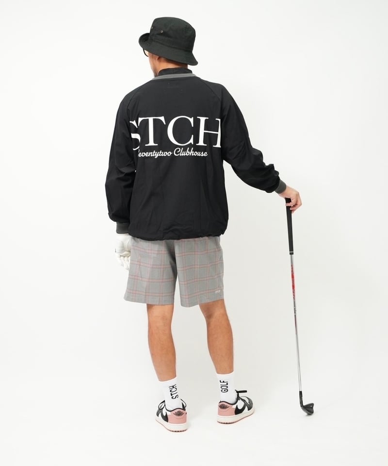 melple×STCH 【Tomcat V-neck pullover black（トムキャッ